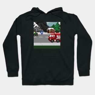 Horace goes Skiing ( Crossing the Road) Hoodie